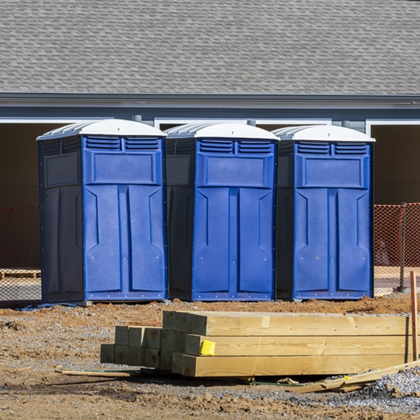 are there any restrictions on what items can be disposed of in the porta potties in Fairmount IL